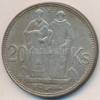 Szlovákia 1941. 20K Ag "Cirill és Metód" T:2-
Slovakia 1941. 20 Korun Ag "St. Kyrill ...