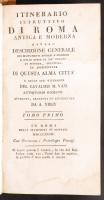 Vasi, Mariano: Itinerario istruttivo di Roma. antica e moderna ovvero descrizione generale dei monum...