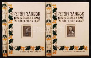 Petőfi Sándor összes költeményei hazai művészek uj rajzaival és a költő arczképével, I.-II. köt. Bp., 1900, Athenaeum. Szövegközti illusztrációkkal és rézfénymetszetű táblákkal Baditz Ottó, Benczúr Gyula, Bihari Sándor, Böhm Pál, Ebner Lajos, Eisenhut Ferencz, Hegedüs László, Kacziány Ödön, Karlovszky Bertalan, Révész Imre, Roskovics Ignácz, Spányi Béla, Vágó Pál, Vastagh Géza, Vaszary János és Wagner Sándor illusztrációival. Kiadói, szecessziós, fémplakettel díszített, egységes, festett, aranyozott, egészvászon díszkötésben, eredeti papírtokban, gyönyörű állapotban