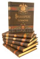 Shakspere [Shakespeare] színművei. I.-VI. kötet teljes! Fordítják többen. A Kisfaludy-Társaság javít...