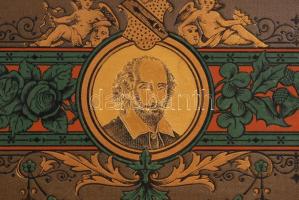 Shakspere [Shakespeare] színművei. I.-VI. kötet teljes! Fordítják többen. A Kisfaludy-Társaság javít...