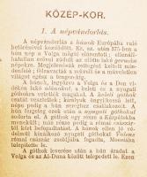 Minikönyv: Világtörténelem dióhéjben II. közép-kor. Veszorém, é.n. Krausz (első két oldalon kis szak...