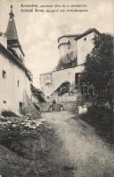 Árvaváralja, castle, chapel, courtyard (small tear)