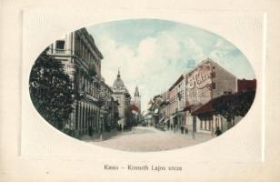 Kassa, Kossuth Lajos utca, Holzer női felöltők / street, shop