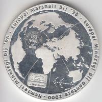 Fritz Mihály (1947-) 2001. "Westel - A kétmilliomodik ügyfél elérésének emlékére" ezüstözö...