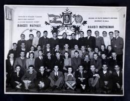1952-1956 Rákosi Mátyás kultusza, ünneplése és bukása; az 1952-es fotót Tiszavölgyi József készített...