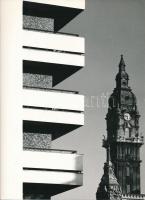 1975 Ifj. Rácz Endre: Győr I-II., szocreál városképek, jelzetlenek, bemutatva a Magyarország ma című...