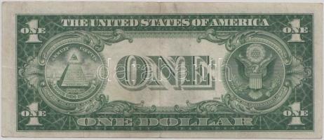 Amerikai Egyesült Államok 1935A 1$ sárga színű pecsételéssel T:II-,III
USA 1935A 1 Dollar with yello...
