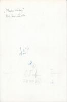 cca 1970-1980 Kovács László: Medencében, vintage fotóművészeti alkotás, szerző által aláírva, 24x16 ...