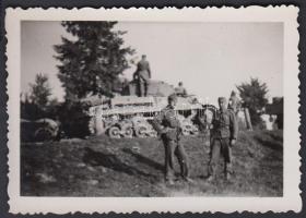 cca 1941-1944 Katonai fotók a II. vh-ból, tankkal, aknavetővel, ágyúval, lánctalpas szállító járműve...