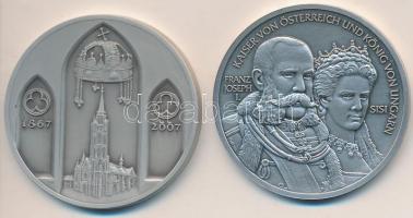 A Magyar Pénzverő és a Münze Österreich közös kiadványána 2007. "1867. Kiegyezés" Ag emlék...