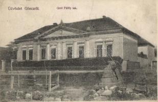 Gönc, Pálffy lak, kút