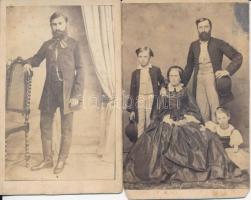 cca 1855-1865 Csörföly Imre balassagyarmati ügyvéd és családja, akinél Madách Imre először beszélt a...