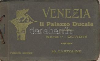 Venice, Venezia, Il Palazzo Ducale - 20 postcards in a booklet, Serie 1.