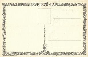 Tájképes művészlap a Magyar Iskola Egyesület kiadásában; Magyar Földrajzi Intézet Rt. / Countryside ...