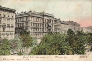 Vienna, Wien I. Kärntner Ring, Grand Hotel, published by P. Leclerc