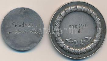 1928. "Hunyadi Mátyás Magyar Királyi Reáliskolai Nevelőintézet Kőszeg / Szertorna II." ezü...