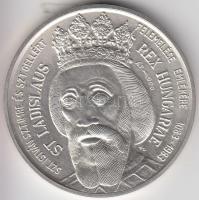Váradi Lajos 1983. "MÉE Győr - Szt. László Szt. Imre és Szt. Gellért felemelésének emlékére 1083-1983 St Ladislaus Rex Hungariae / 25 éves a Magyar Vagon- és Gépgyár" Ag emlékérem (45,4g/0.900/42,5mm) T:1 Adamo GR2