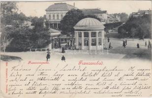 1898 Frantiskovy Lázne, Franzensbad; Franzensquelle