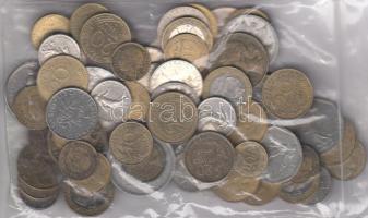 Franciaország 1922-1996. 73db vegyes fémpénz T:vegyes France 1922-1996. 73pcs of mixed coins C:mixed