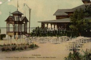 Crikvenica, pavilion of the Hotel Therapia (small tear)