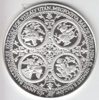 Bognár György (1944-) 1996. "Millecentenárium 896-1996" Ag emlékérem (15.45g/0.999/42.5mm)...