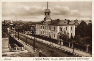 Sopron, Rákóczi Ferenc reáliskola, nevelőintézet (EB)