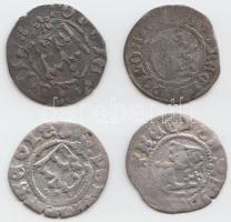 Lengyel Királyság ~1500-1600. 12 db Garas Ag T:vegyes Poland/Kingdom of Poland ~1500-1600. 12pcs of Grossi Ag C:mixed