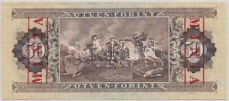 1986. 50Ft "MINTA" perforációval és felülnyomással "D 000 000723" T:I