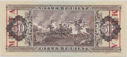 1989. 50Ft "MINTA" perforációval és felülnyomással "D 273 000444" T:I