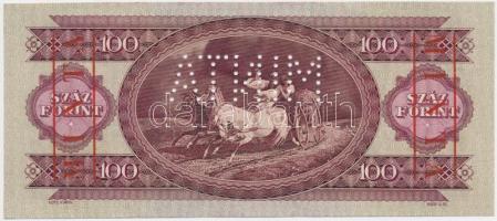 1960. 100Ft "MINTA" felülnyomással "B 267 052745" T:I