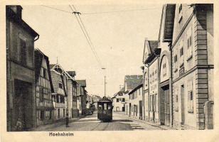 Hoehnheim mit Strassenbahn