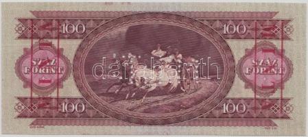 1968. 100Ft "MINTA" perforációval és felülnyomással "B 000 000991" sorozatszámma...