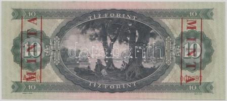 1969. 10Ft "MINTA" felülnyomással és perforációval "A000 000797" T:I