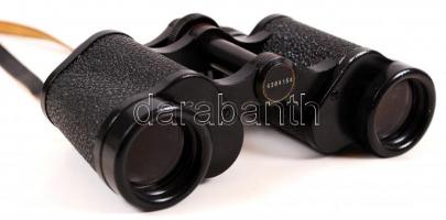 Deltrintem távcső, Carl Zeiss lencsékkel, eredeti tokjában, 12×13 cm