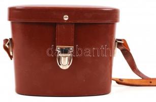 Deltrintem távcső, Carl Zeiss lencsékkel, eredeti tokjában, 12×13 cm