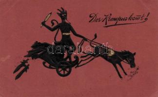 Krampus, chariot Emb.