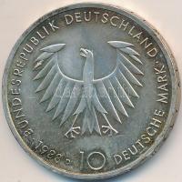 NSZK 1988D 10M Ag "Arthur Schopenhauer" T:2
GFR 1988D 10 Mark Ag "Arthur Schopenhauer...