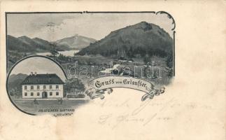 1898 Erlaufsee, Josef Steiners Gasthaus zum Seewirth