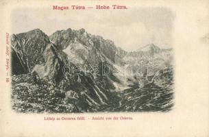 Tátra, Oszterva felől / from Oszterva