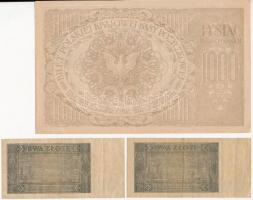 Lengyelország 1919. 1000M + 1948. 2Zl (2x) T:II-,III
Poland 1919. 1000 Marek + 1948. 2 Zlote (2x) C:...