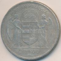 1930. 5P Ag "Horthy-jobbra" T:3
Adamo P8