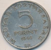 1948. 5Ft Ag "Petőfi" T:2-
Adamo EM1