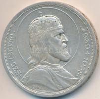 1938. 5P Ag "Szent István" T:2,2- Adamo P8.1