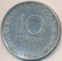 1948. 10Ft Ag "Széchenyi" T:2-
Adamo EM2
