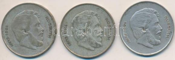 1947. 5Ft Ag "Kossuth" (3x) T:2-,3 Adamo F8.1