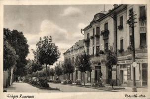 Kaposvár, Kossuth utca, Húscsarnok, Dohány üzlet (Rb)