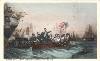 Battle of Lake Erie, Commodore Perry, boats