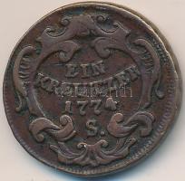 1774S 1Kr "II. József" T:2-