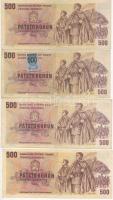 Csehszlovákia 1973. 500K (5x) az egyik Slovenska Republika felülbélyegzéssel + 1987. 50K Slovenska Republika felülbélyegzéssel + 1988. 20K Slovenska Republika felülbélyegzéssel T:III Czechoslovakia 1973. 50 Korun (5x) one of them with Slovenska Republika adhesive stamp + 1987. 50 Korun Slovenska Republika adhesive stamp + 1988. 20 Korun Slovenska Republika adhesive stamp C:F  Krause 93, 96, 95